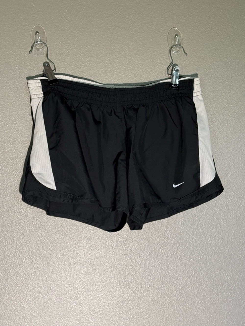 Nike Black and White youth Athletic Shorts